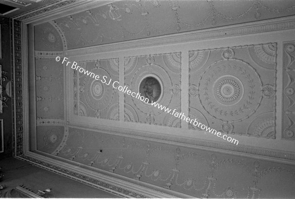 HEADFORD HOUSE CEILING OF DINING ROOM